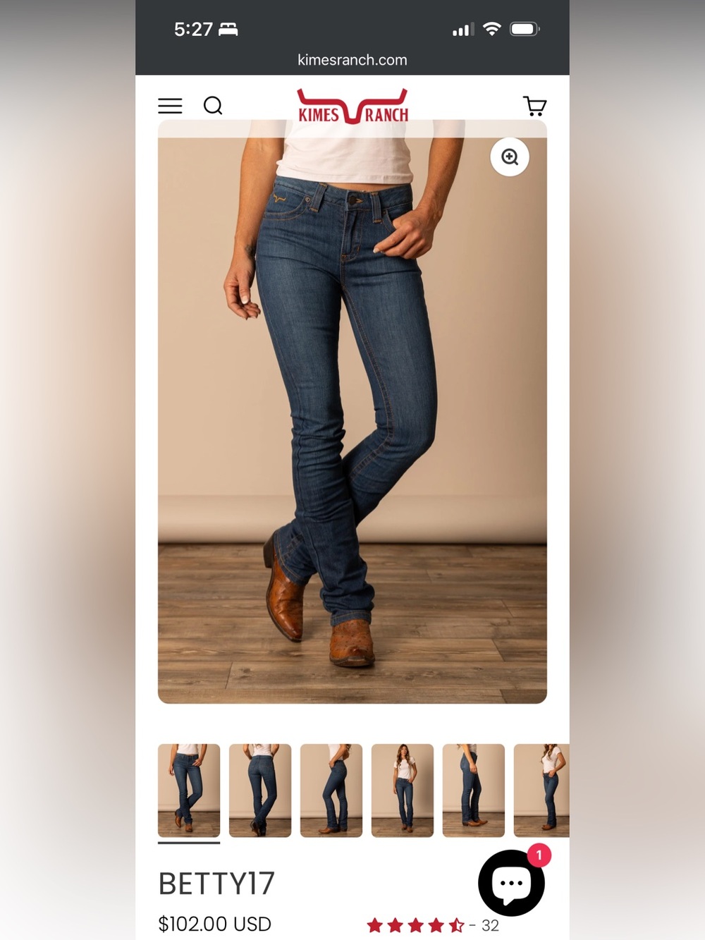 Kimes Ranch Betty Seventeen Women's Jeans